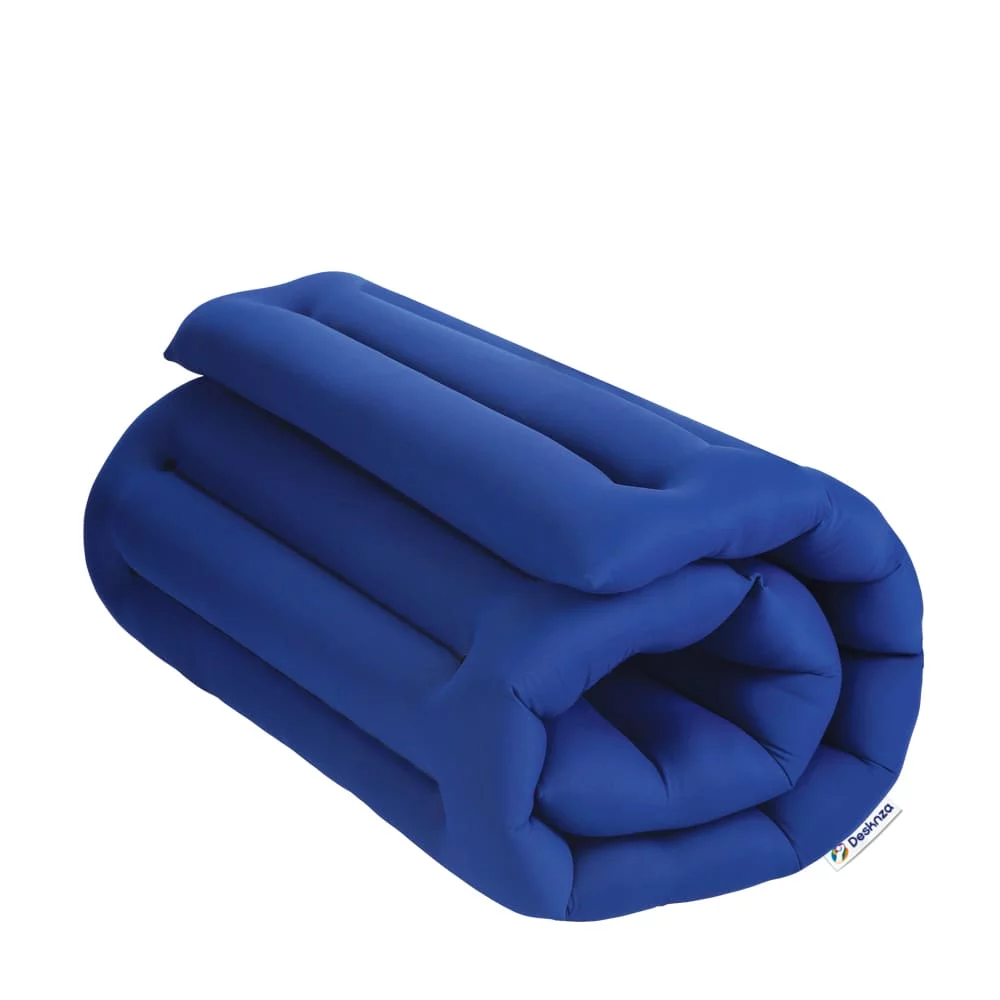 Combo Colchoneta Microperlas 90x190cm + Forro Impermeable
