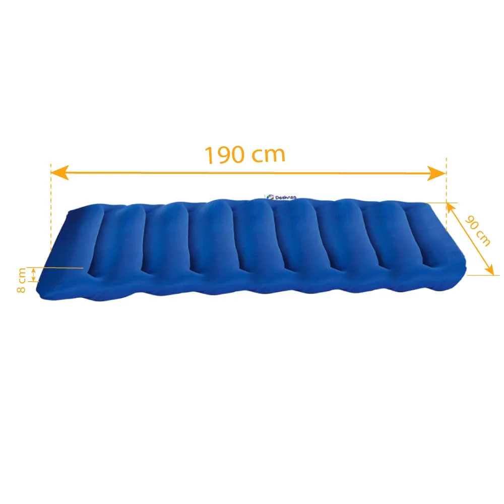 Combo Colchoneta Microperlas 90x190cm + Forro Impermeable - Imagen 4